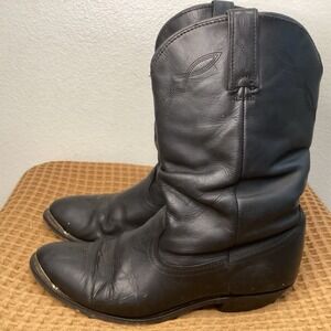 Shyanne Shy Slouch Western Black Boots Women's Size 10 Black Cowgirl Cowboy
